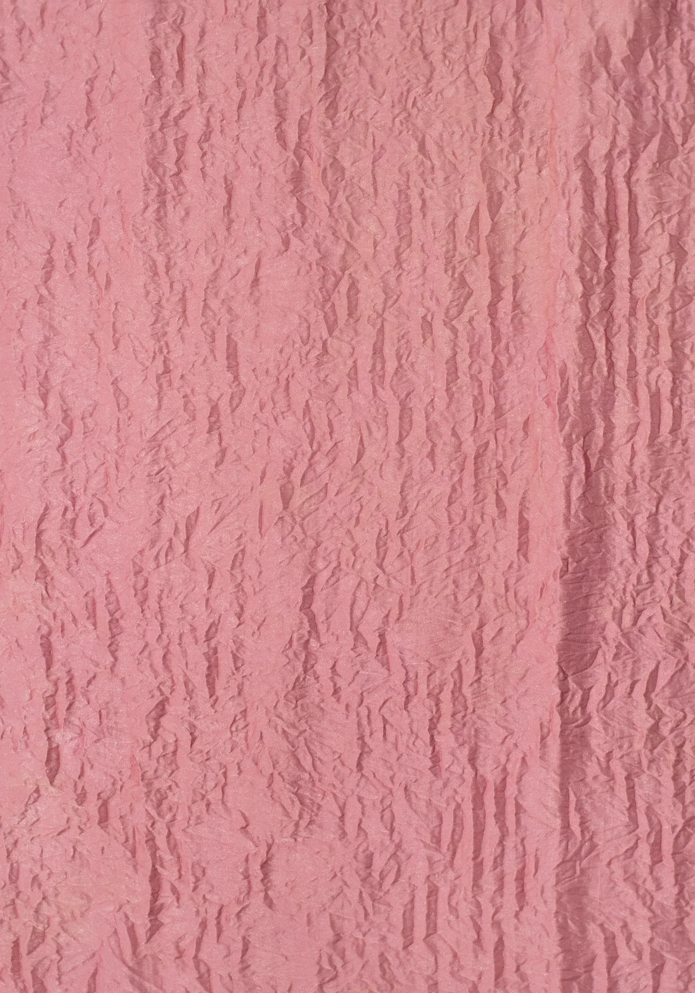 Crumpled Satin Silk Tube Dress in Coral Pink - Image 8