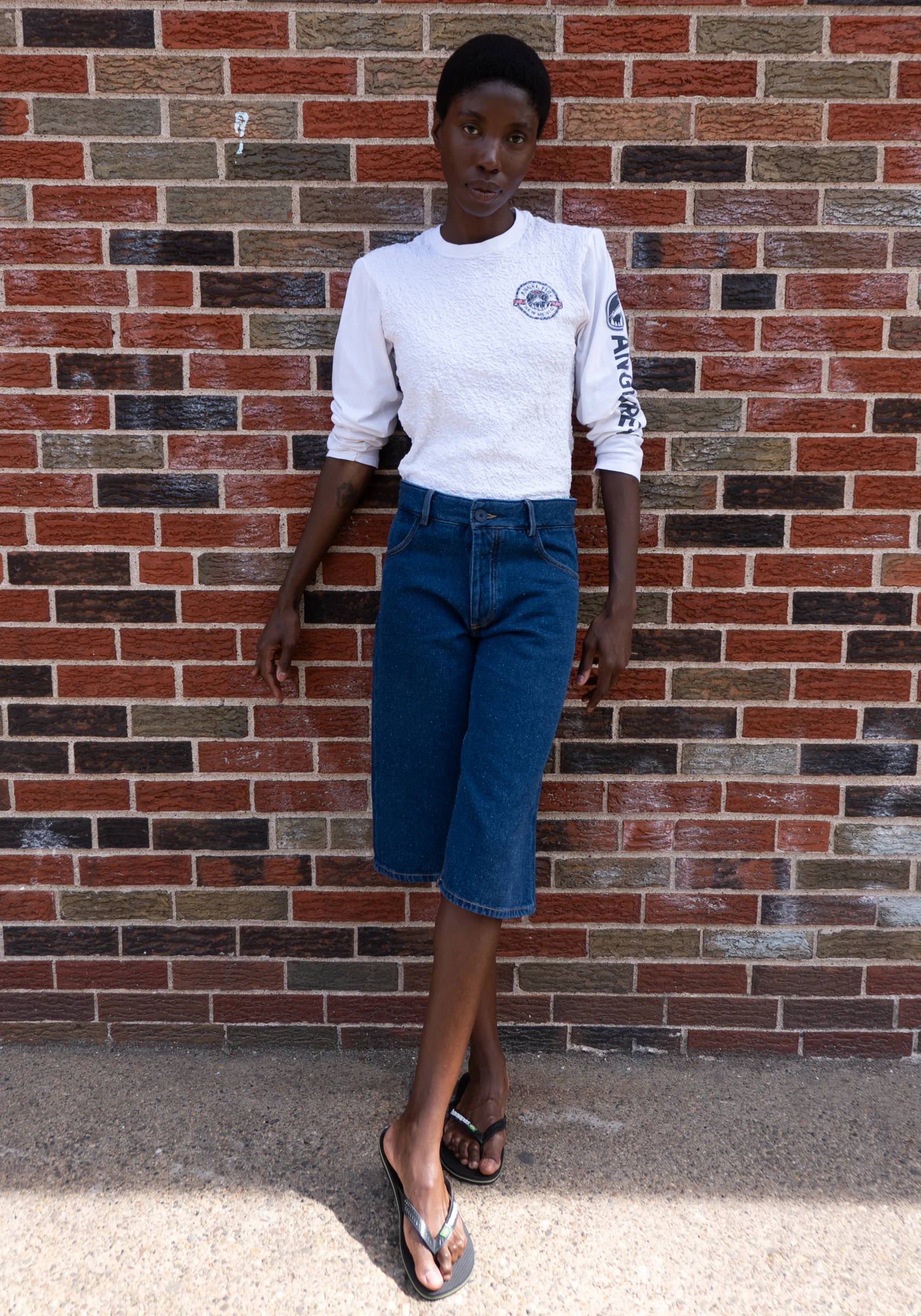 Grass Shorts in Indigo Blue
