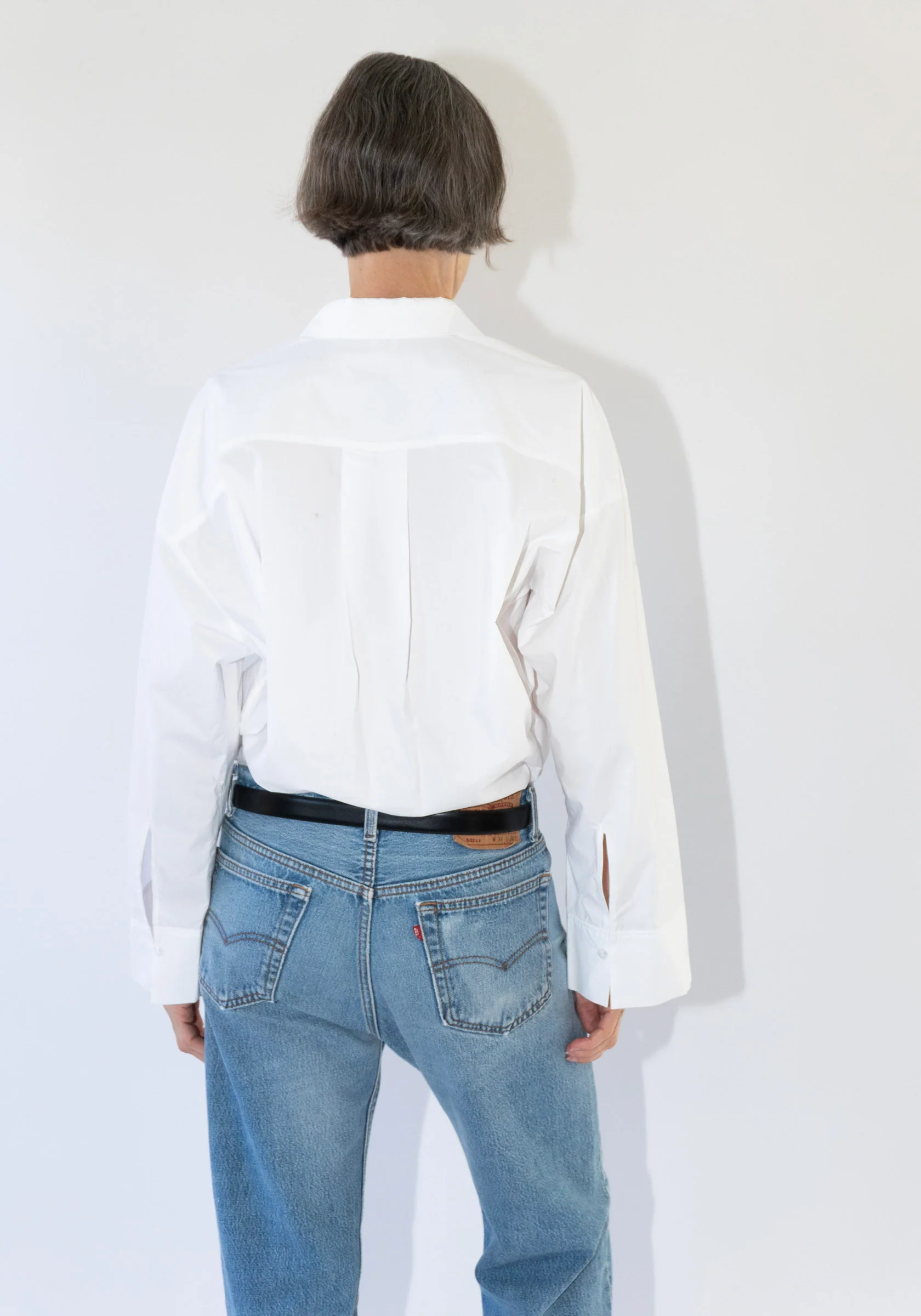 Derris Shirt in Pure White - Image 3