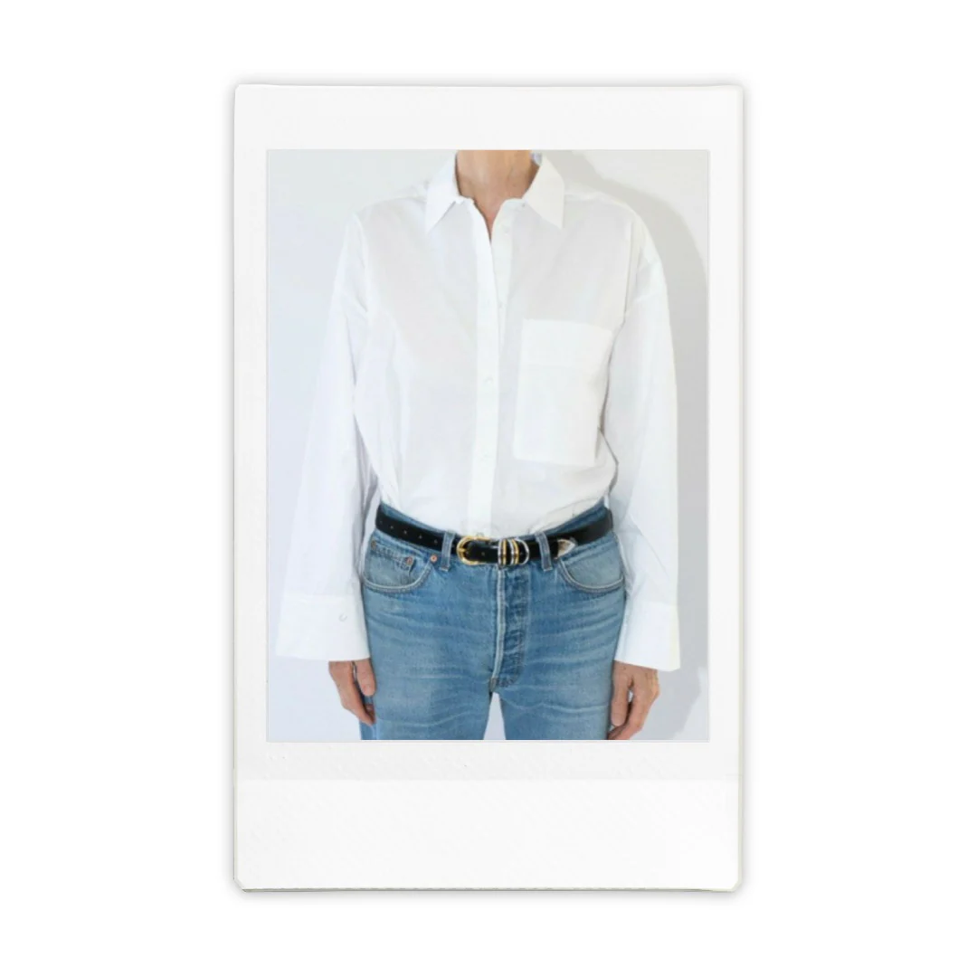 Derris Shirt in Pure White - Image 7