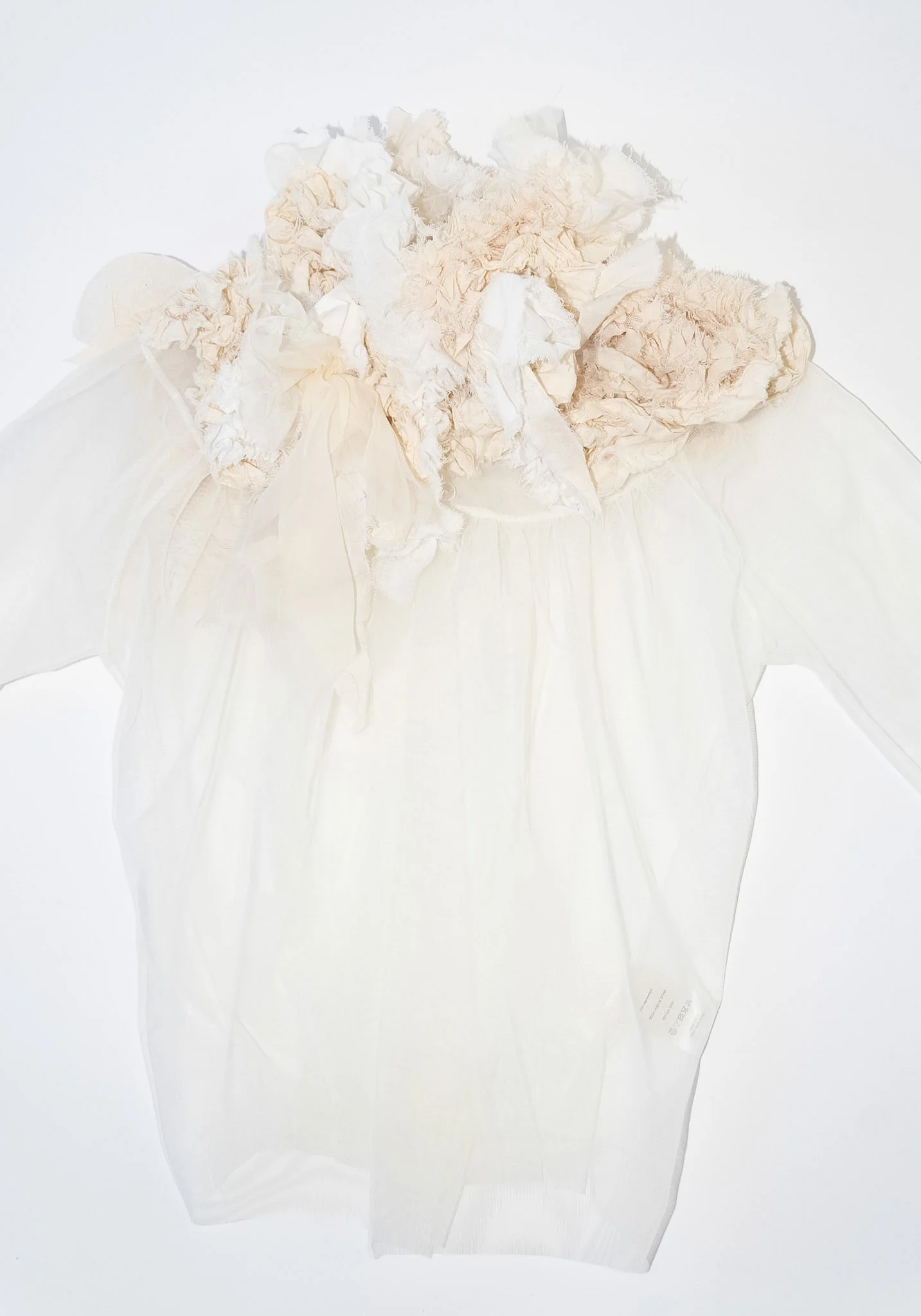 Embroidery Top in Natural White - Image 13