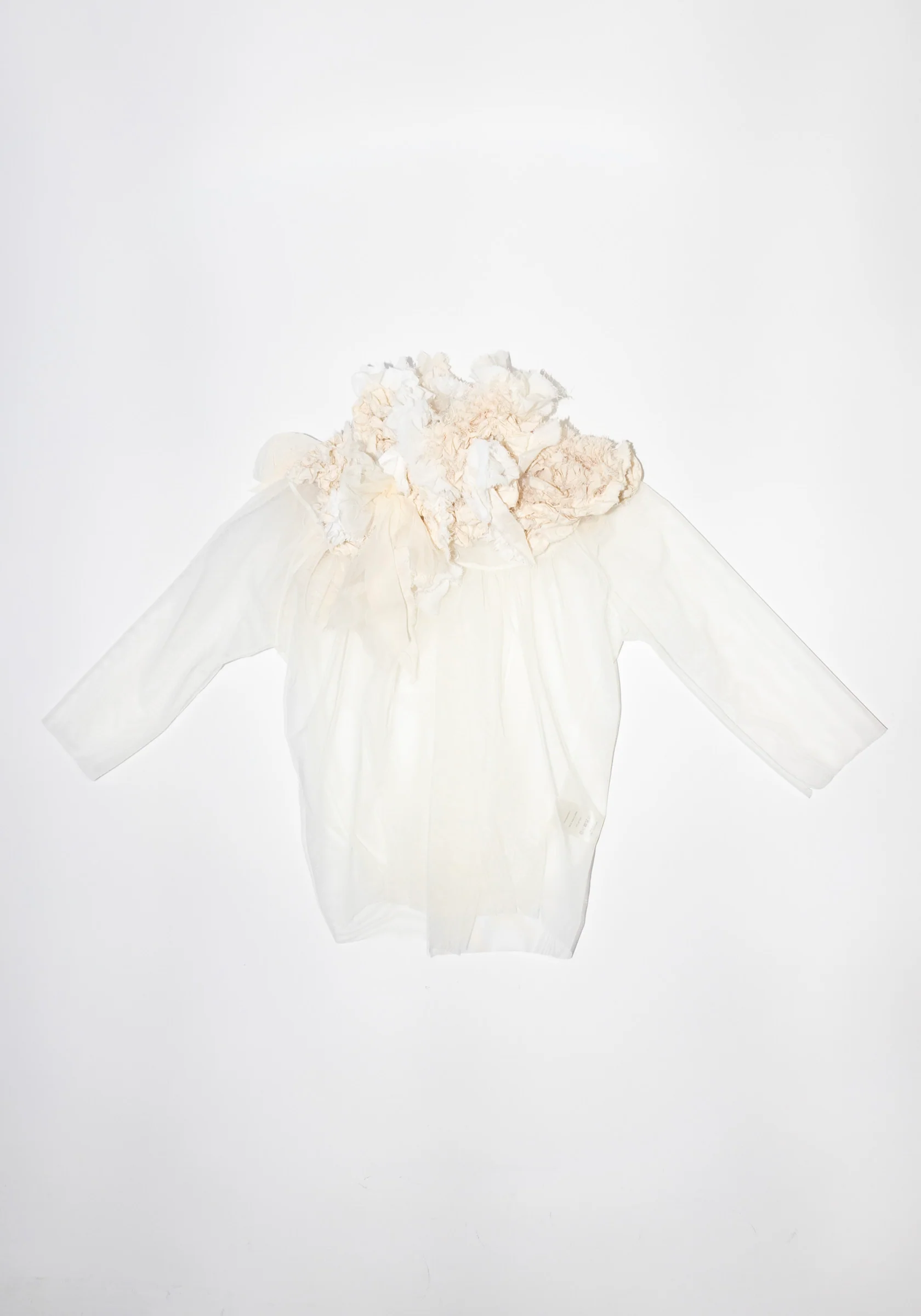 Embroidery Top in Natural White - Image 3