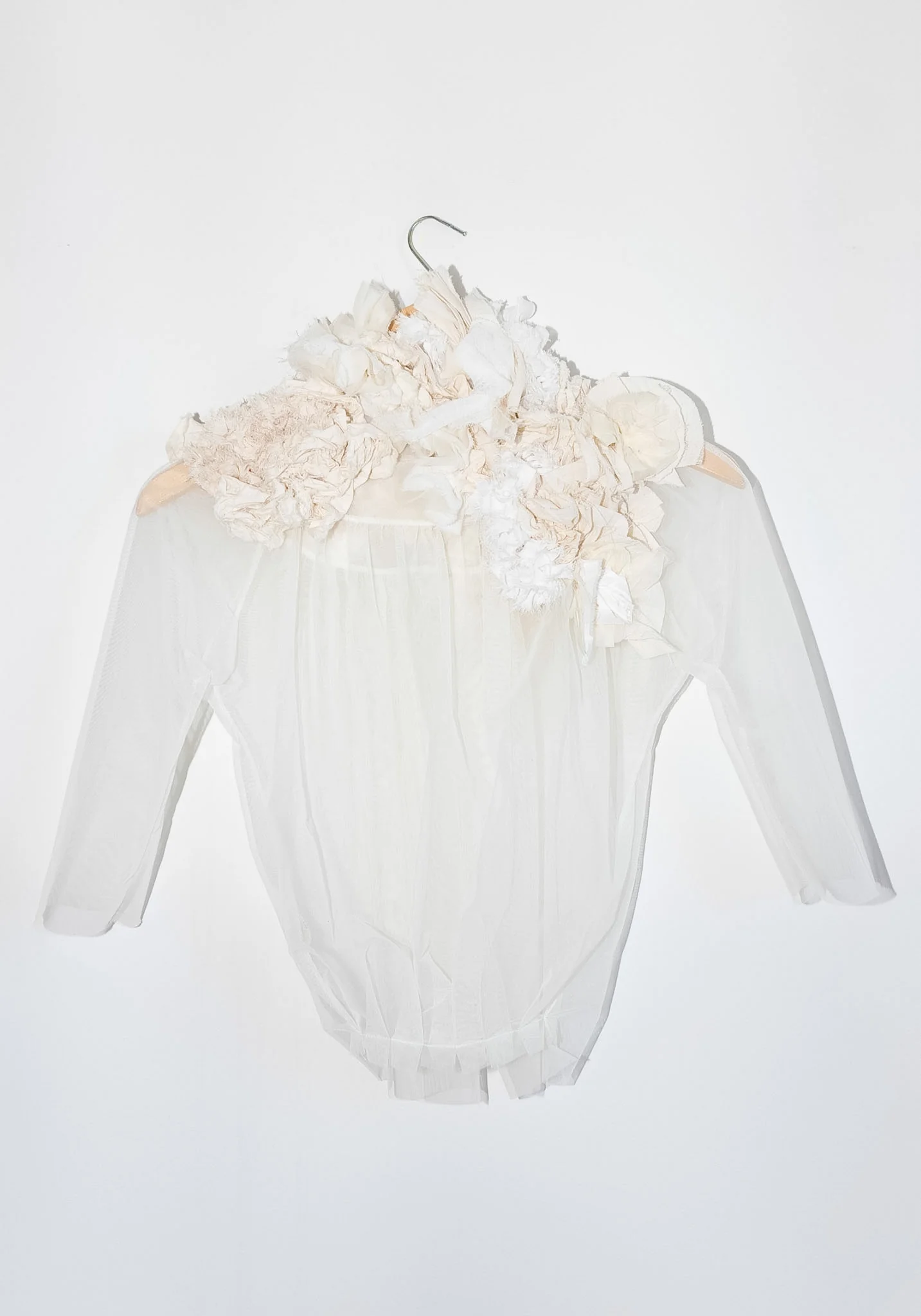 Embroidery Top in Natural White - Image 7