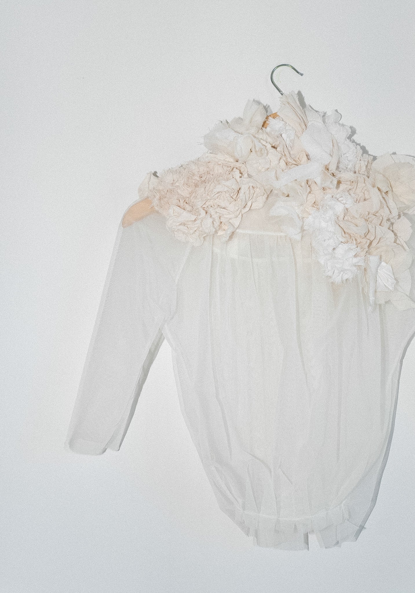 Embroidery Top in Natural White - Image 9
