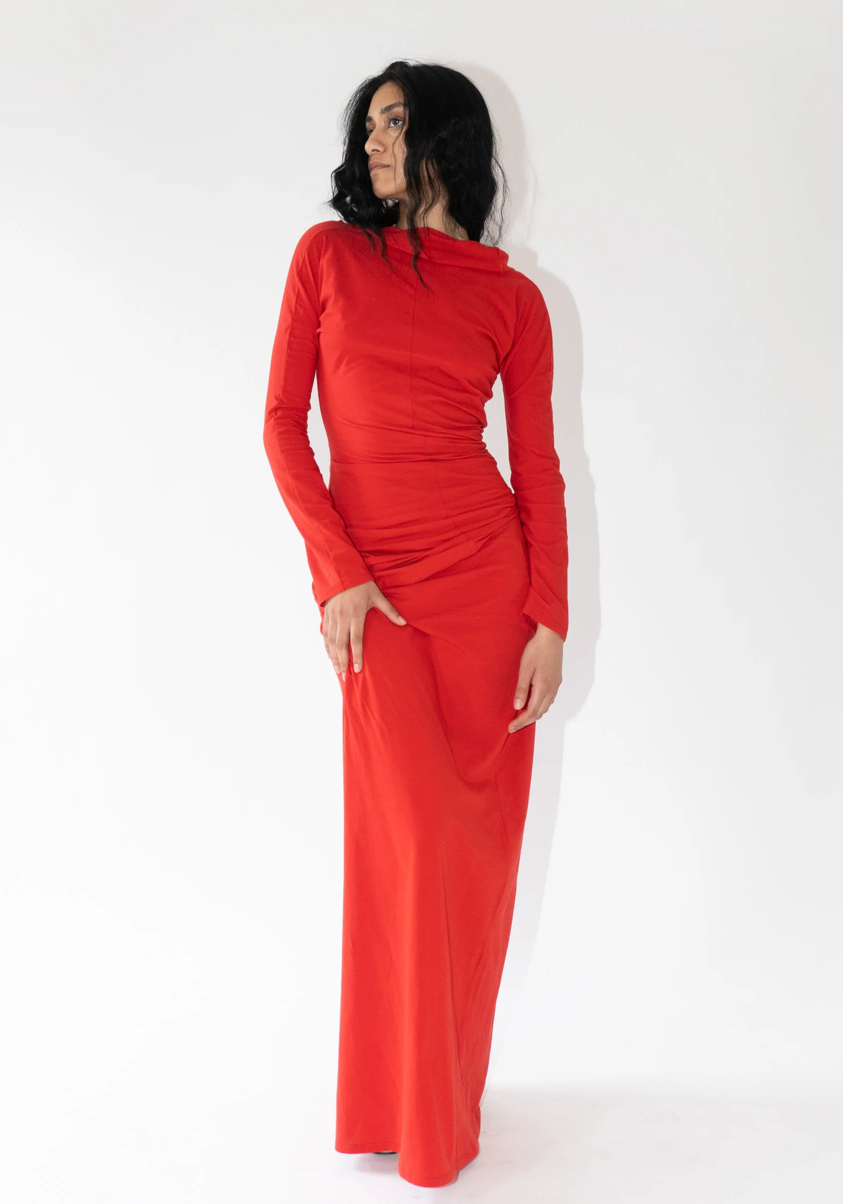 Twist Top in Poppy Red - Image 10