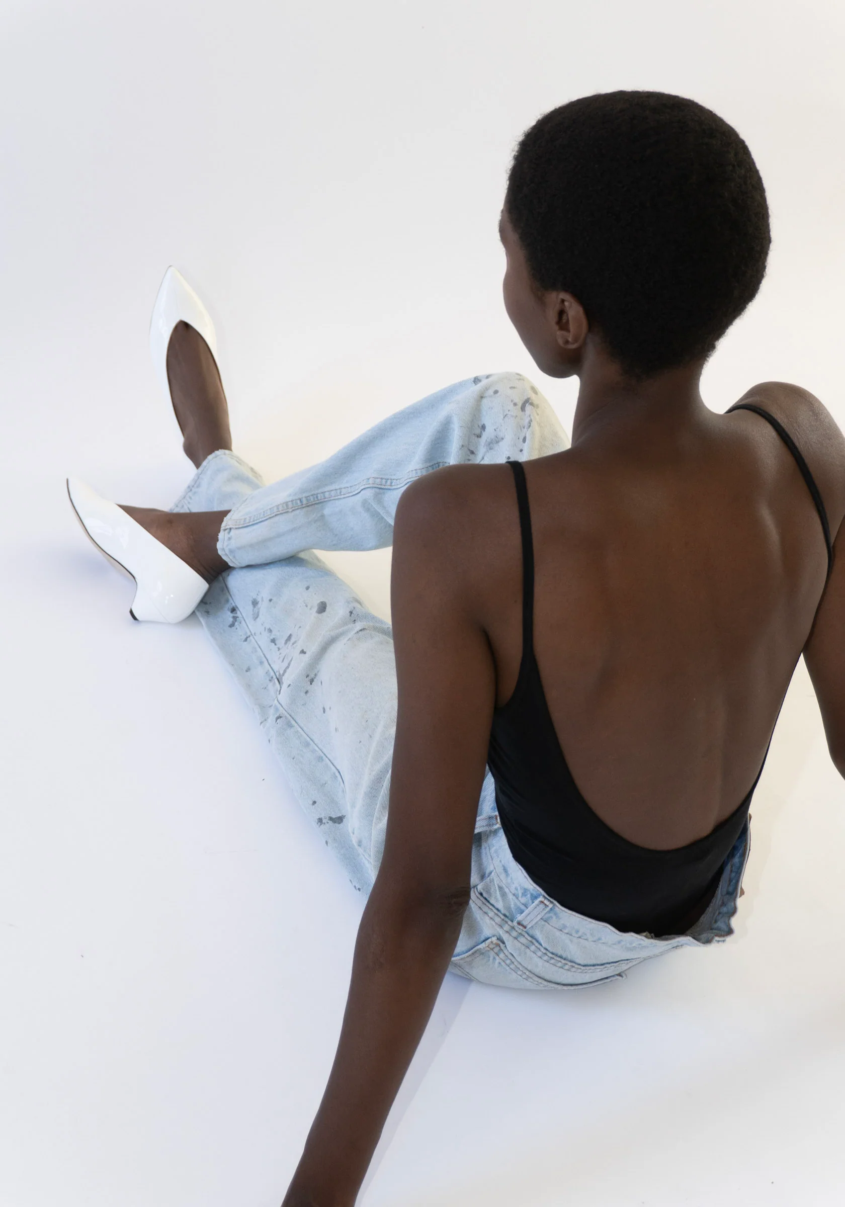 Trap Pump in White Patent - Image 11