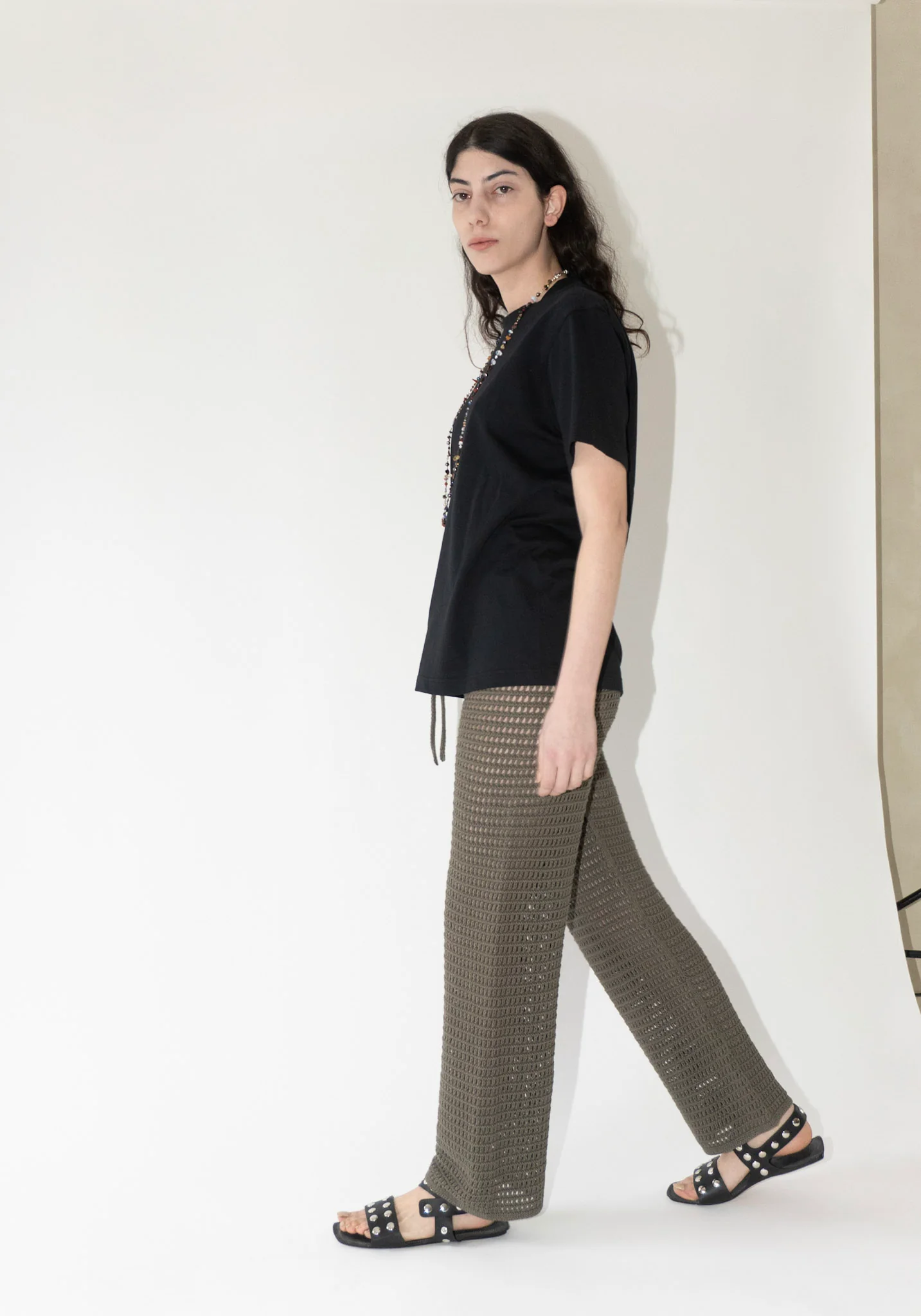 Net Pants in Rock - Image 5