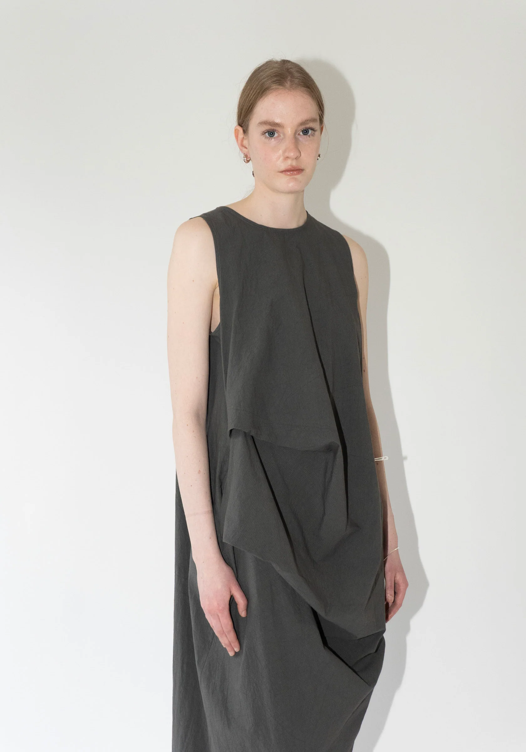 Ripstop Dress in Coal - Image 5