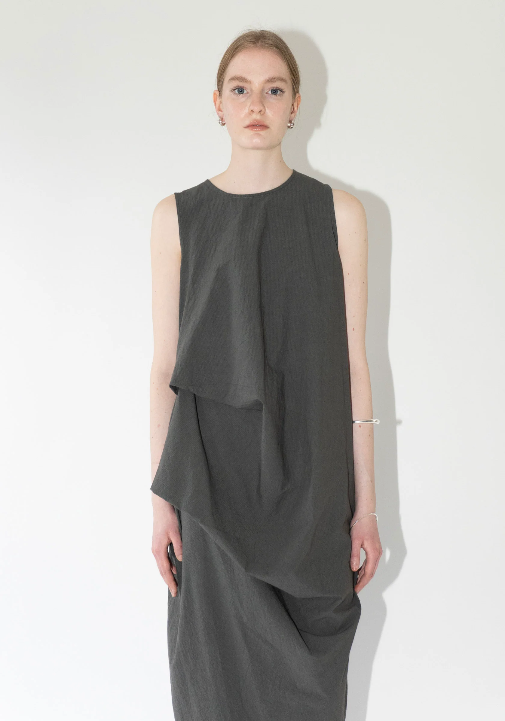 Ripstop Dress in Coal - Image 7