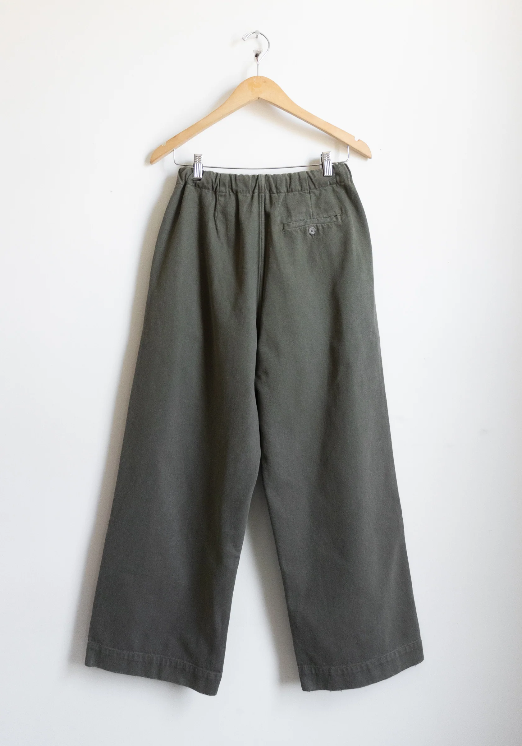 Washed Trouser in Fatigue - Image 8