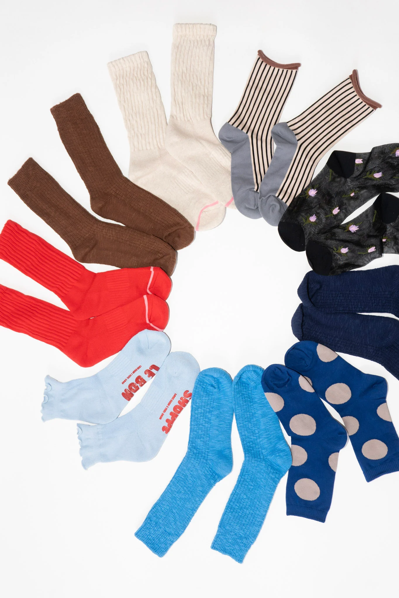 Cottage Socks in Laguna Blue - Image 4