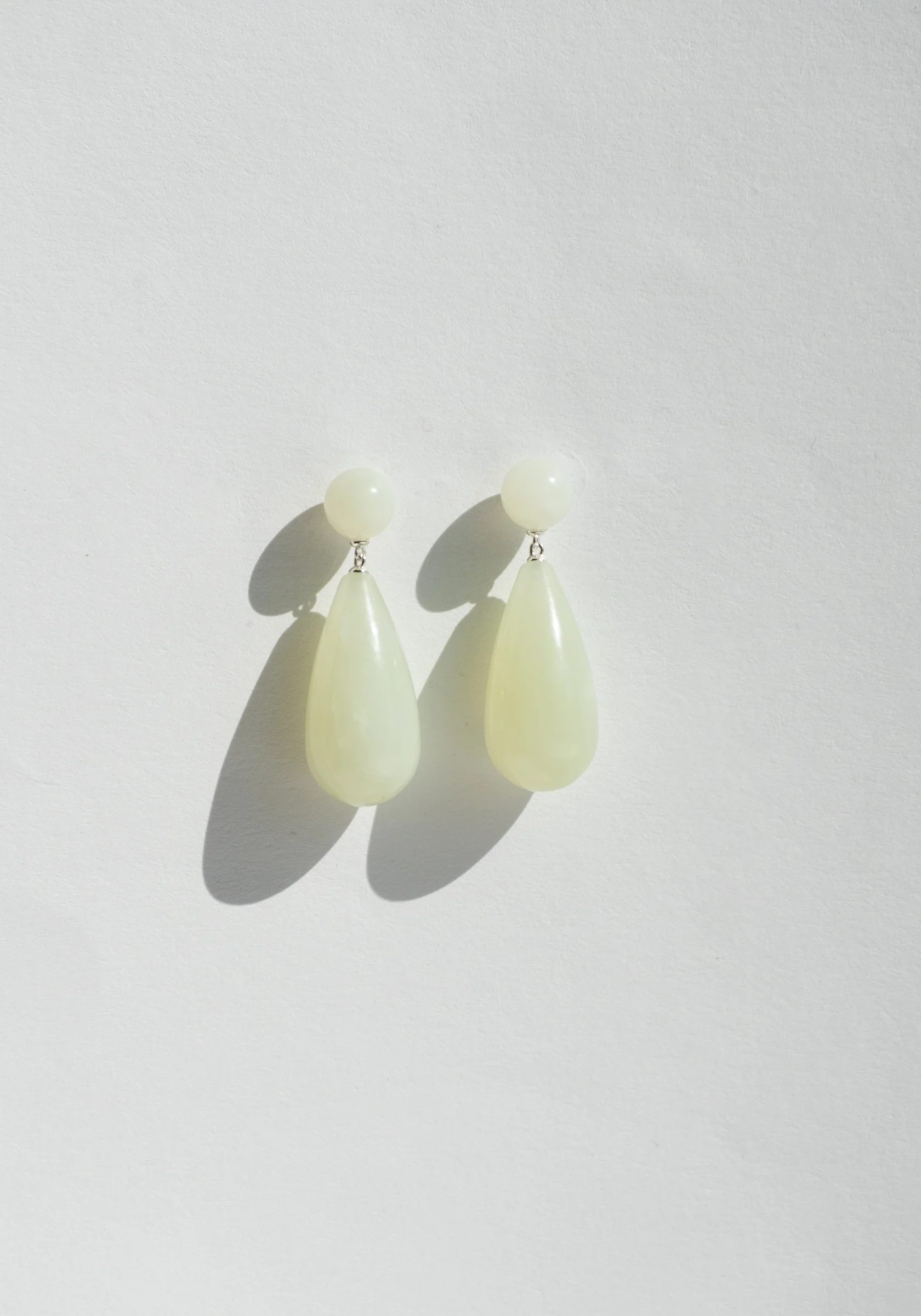 Lola Earrings in Green Serpentine