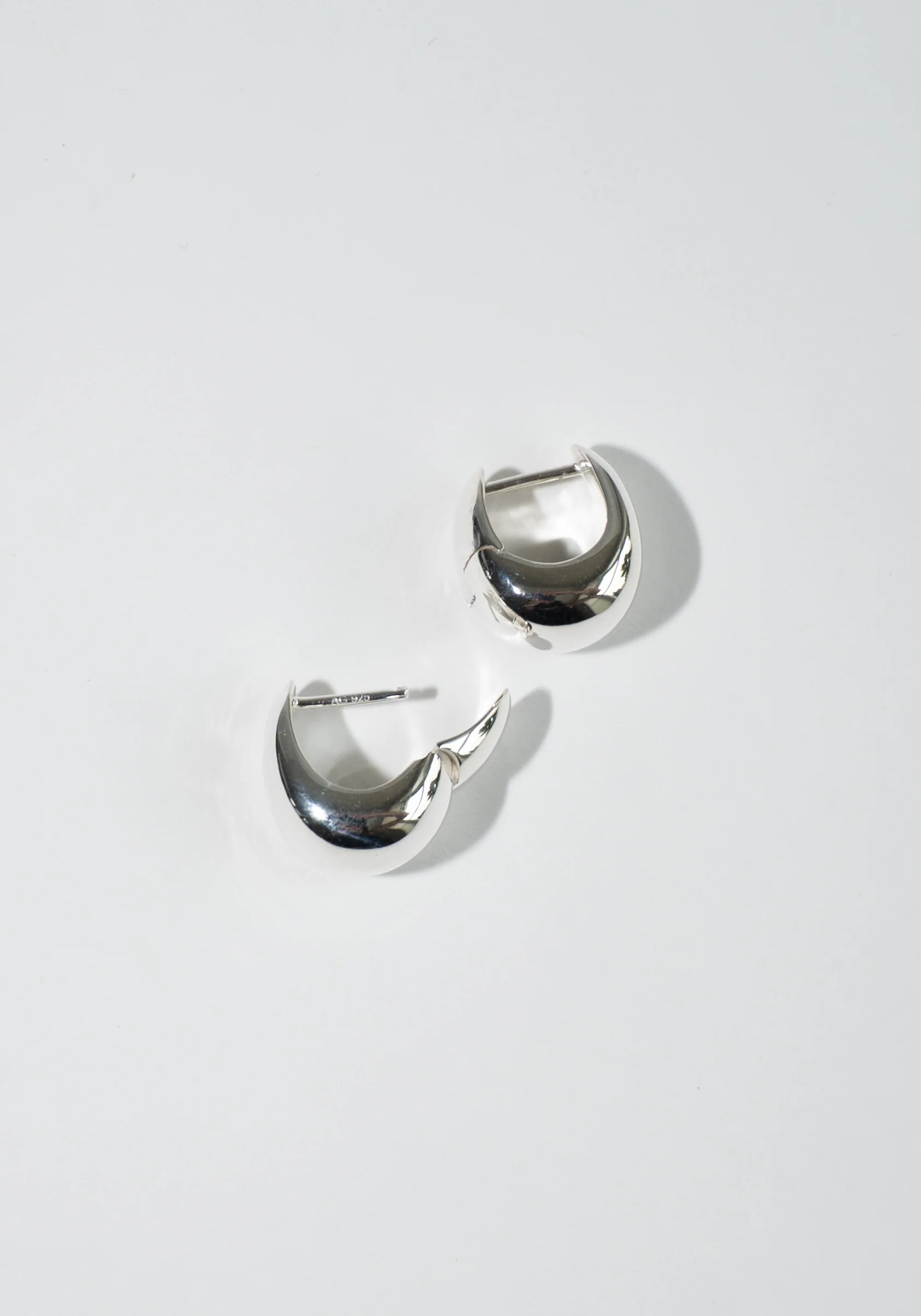 Violet Earrings in Silver - Image 2