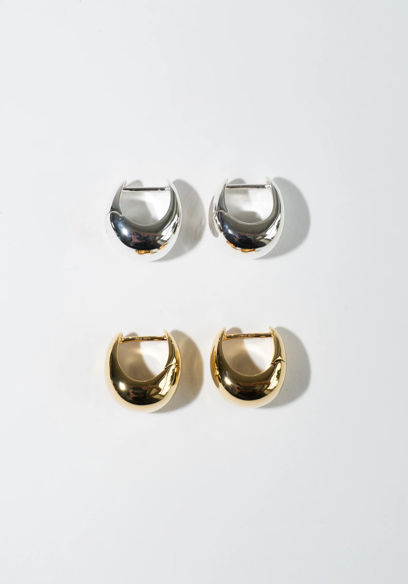 Violet Earrings in Silver - Image 6