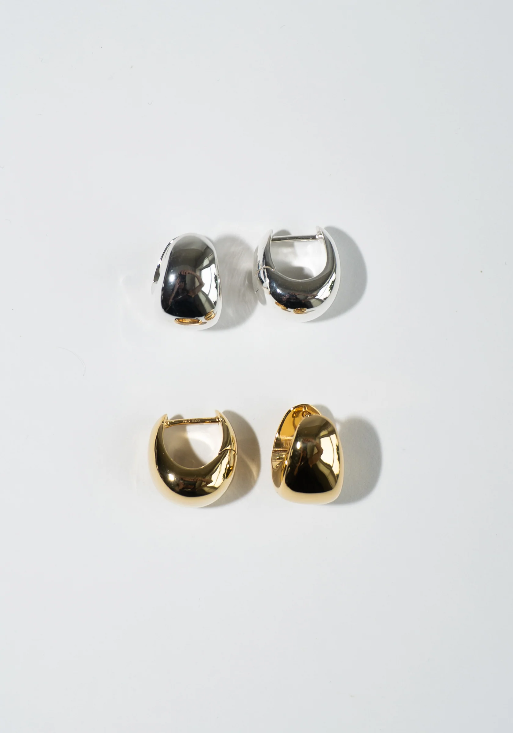 Violet Earrings in Silver - Image 7
