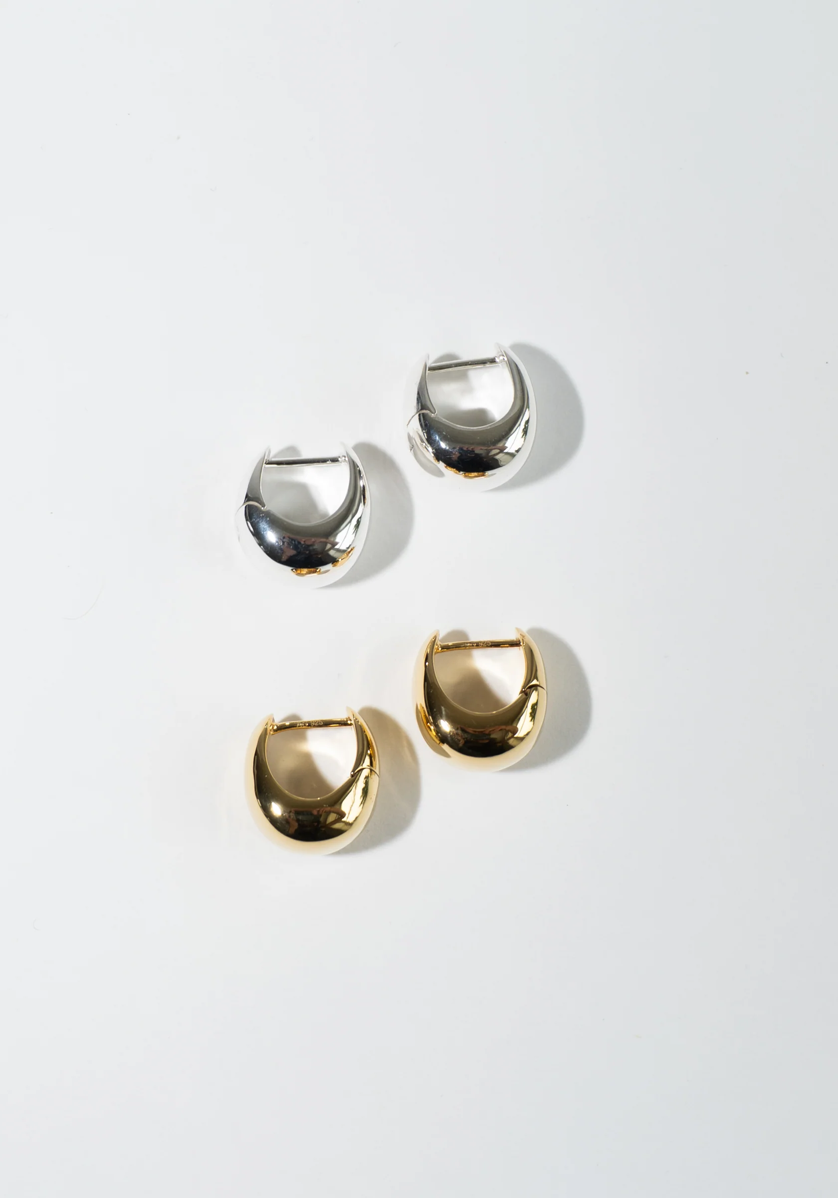 Violet Earrings in Silver - Image 8