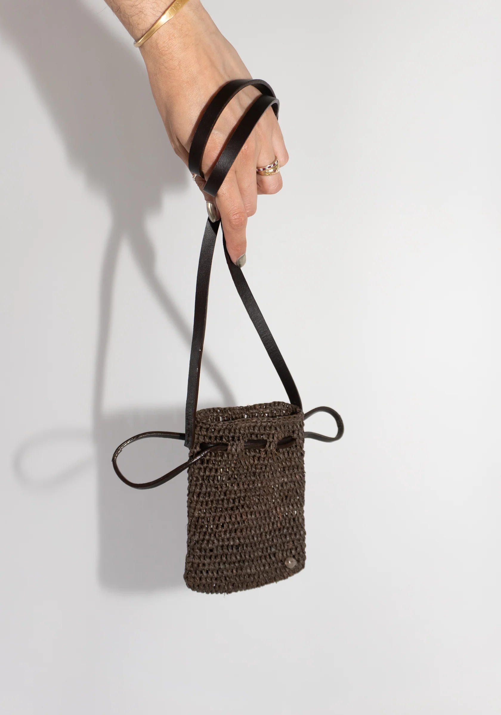 Fitia Bag in Dark Brown - Image 7