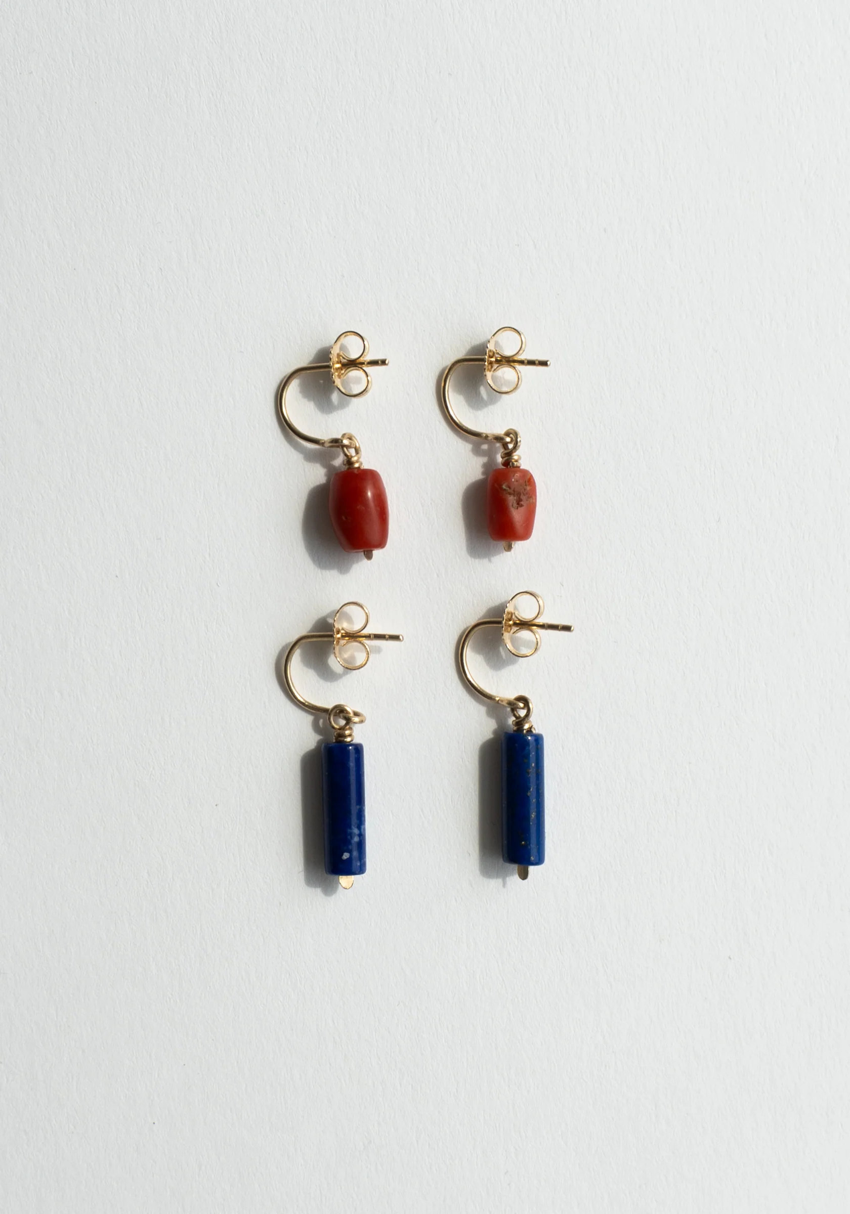 Lapis Charm Earring - Image 4