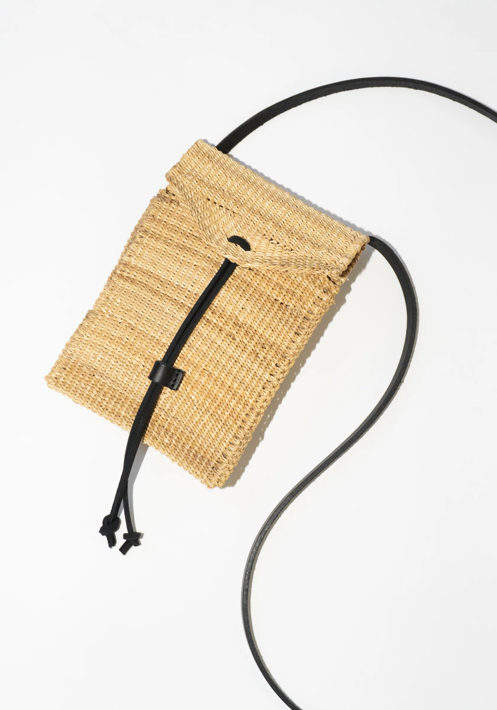 Carta Cross Body Bag in Natural and Black - Image 4