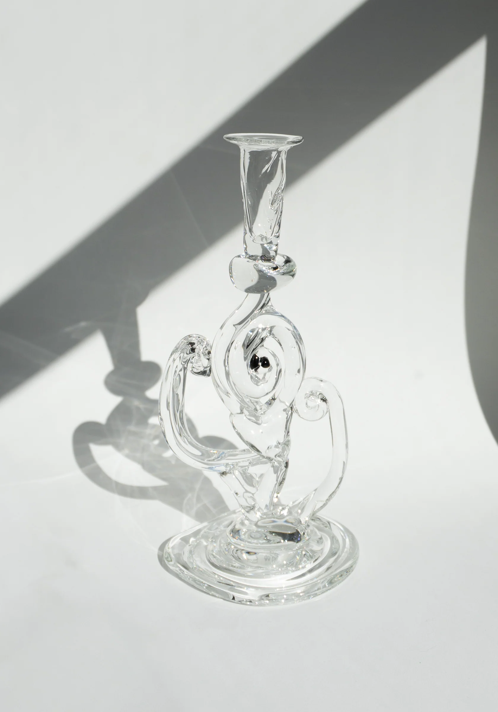 Handblown Glass Candleholder No.1 - Image 3