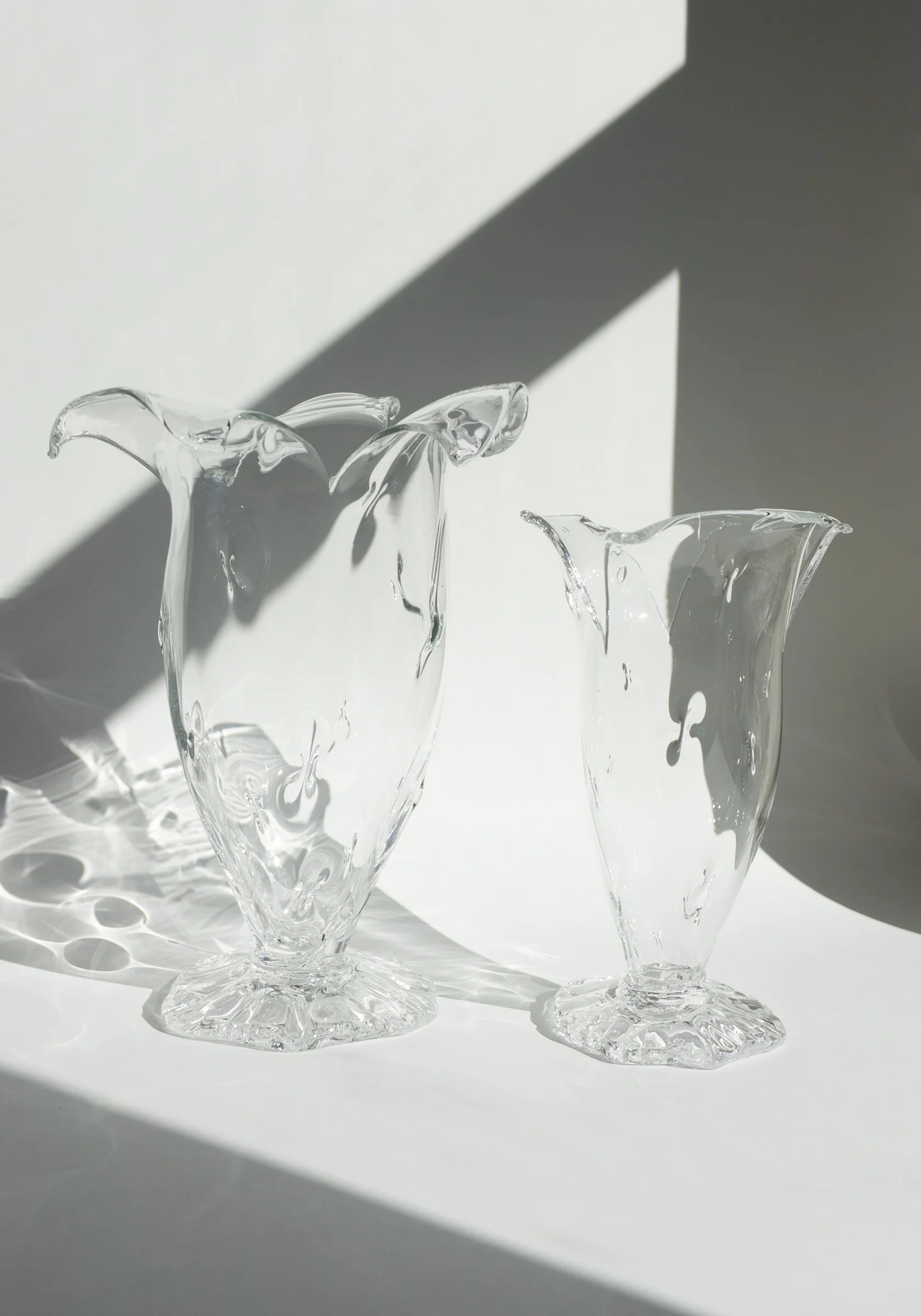 Handblown Glass Large Malva Vase - Image 6
