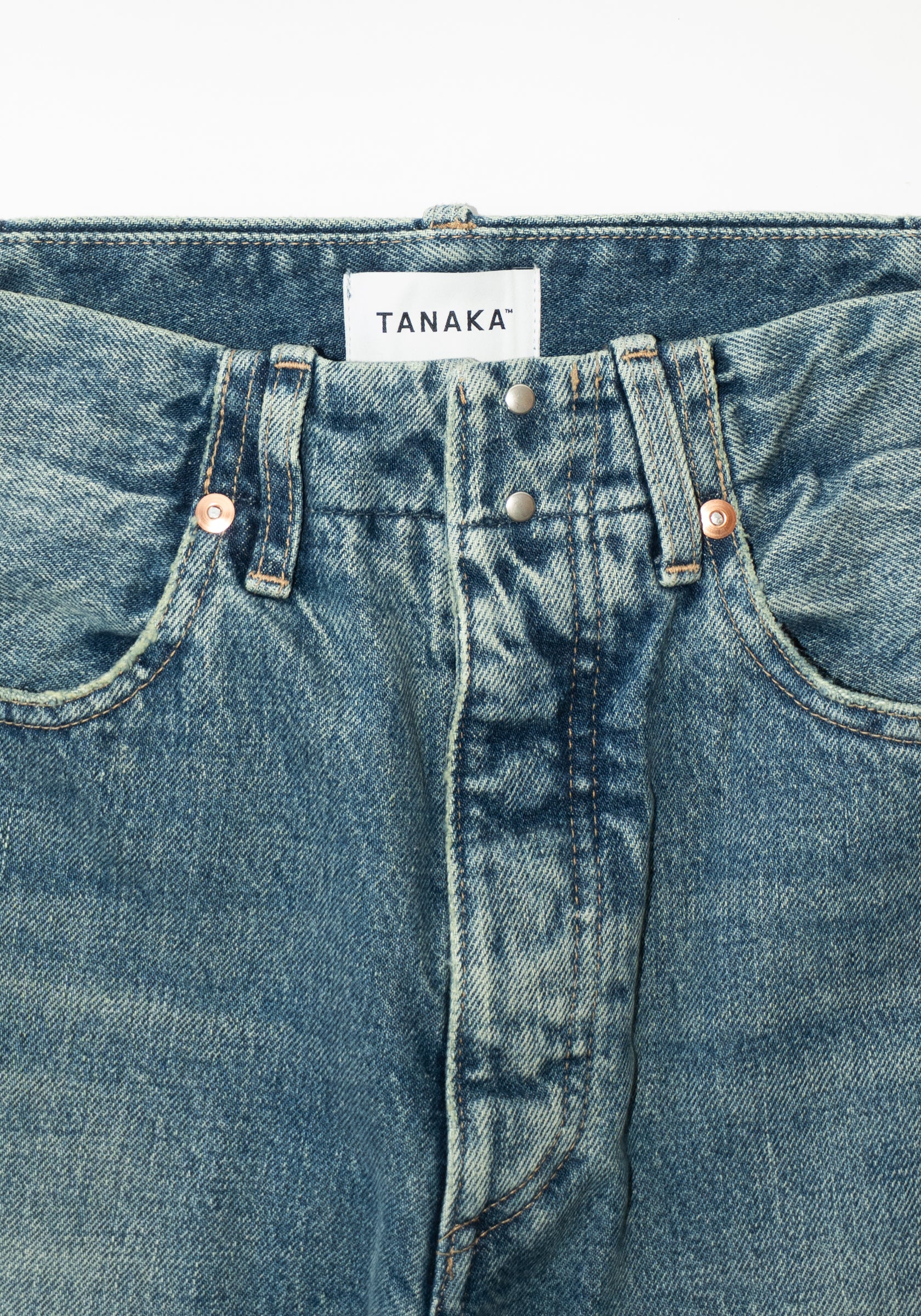 Flare Jean Trouser in Green Blue - Image 9