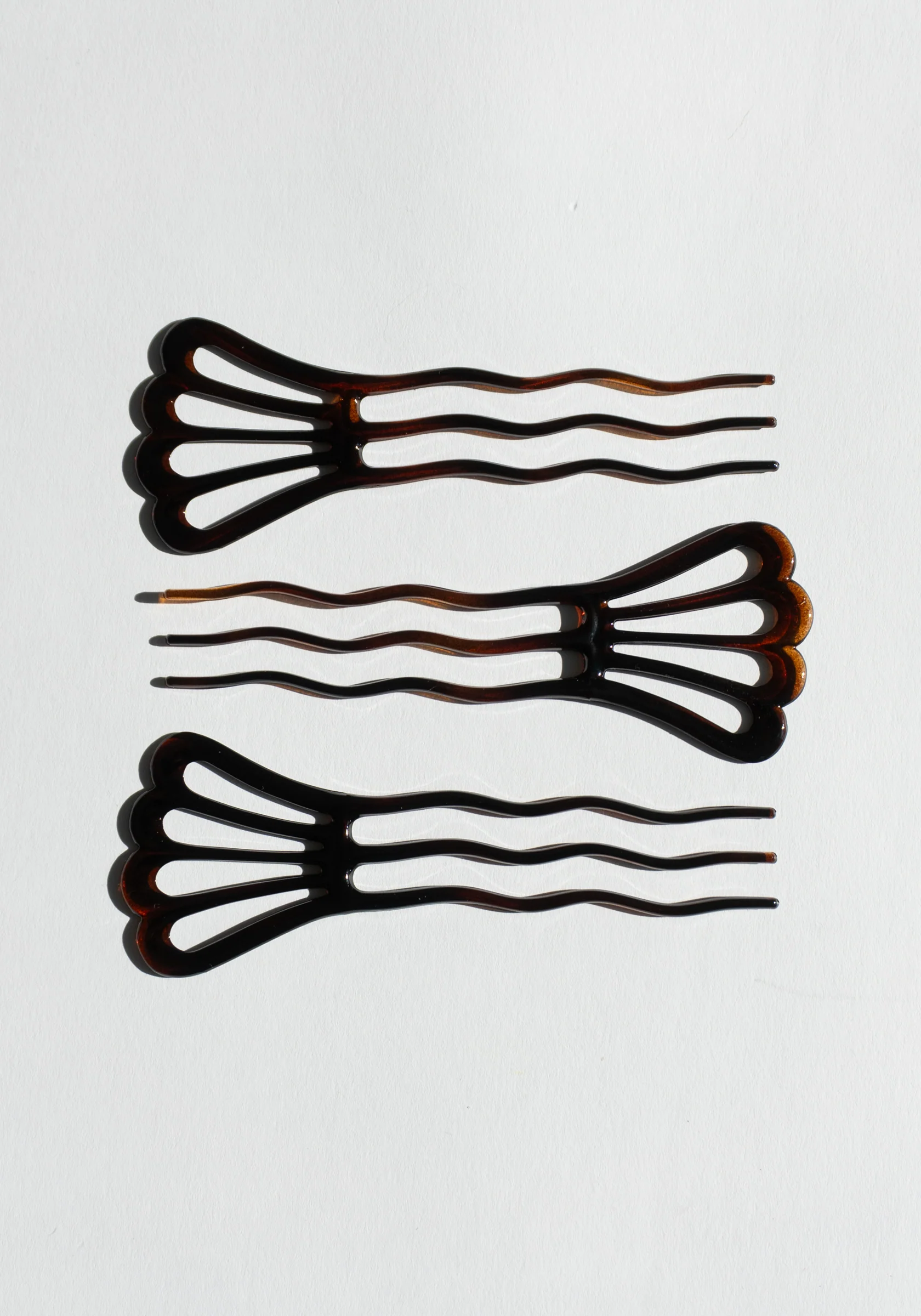 French Wavy Chignon Hair Pin Set of 3 - Image 6