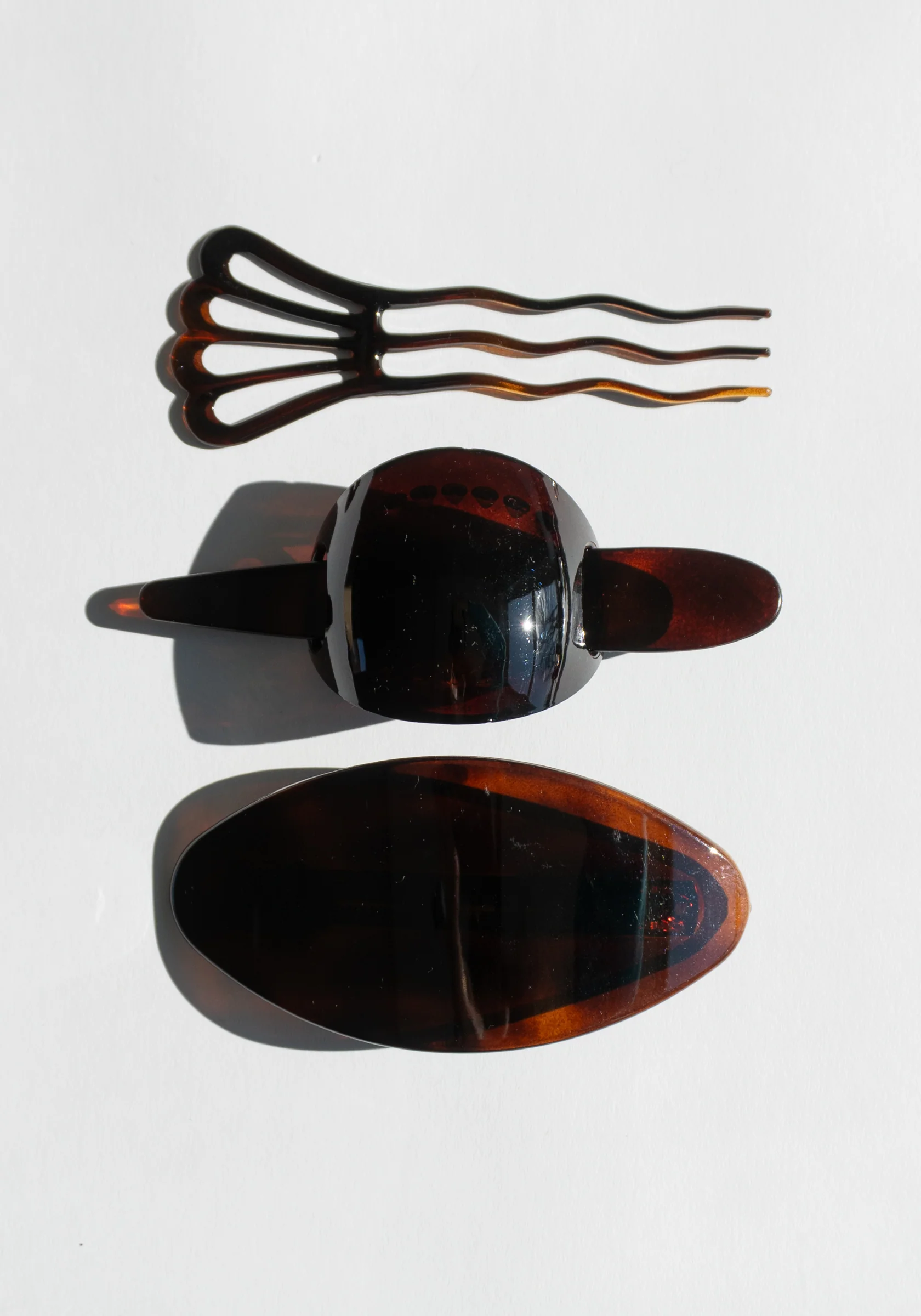 French Wavy Chignon Hair Pin Set of 3 - Image 7